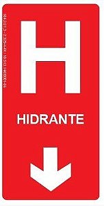 Placa Fotoluminescente - Hidrante