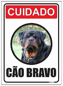 Cuidado - Cão Bravo