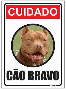 Cuidado - Cão Bravo