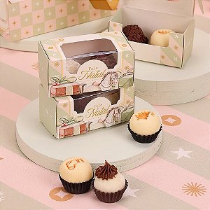 CAIXA PARA 2 DOCES COM VISOR JANGO