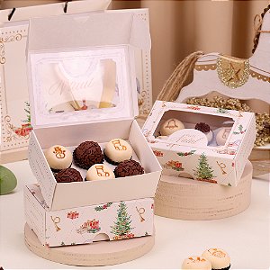 CAIXA PARA 6 DOCES COM VISOR JANGO