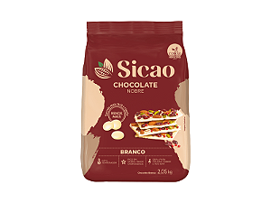 CHOCOLATE GOTAS BRANCO SICAO GOLD 2,05KG