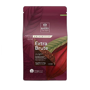CACAU EM PO 100% EXTRA BRUTE CACAO BARRY CALLEBAUT 1KG