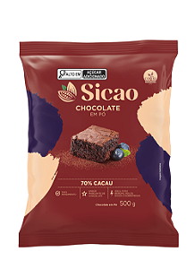 CHOCOLATE EM PO 70% CACAU 500GR SICAO