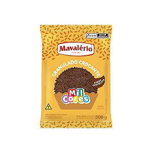 GRANULADO CROCANTE CHOCOLATE MIL CORES 500GR MAVALERIO