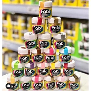 PÓ PARA DECORAÇÃO CINTILANTE/METALIZADO FAB