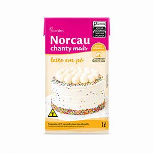 CHANTILLY NORCAU CHANTY MAIS LEITE EM PÓ 1LT