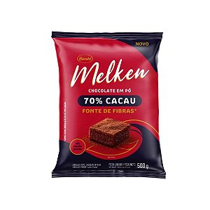 CHOCOLATE EM PO 70% CACAU 500GR MELKEN