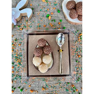 CAIXA OVO DE COLHER 100GR/150GR KRAFT MAX PAPER