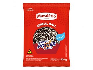 CEREAL MICRO LEITE/BRANCO CHOCO POWER BALL 500GR