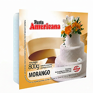 PASTA AMERICANA MORANGO ARCOLOR 800GR