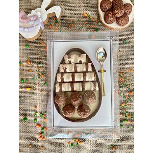 CAIXA OVO DE COLHER 500GR BRANCA MAX PAPER