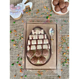 CAIXA OVO DE COLHER 500GR KRAFT MAX PAPER