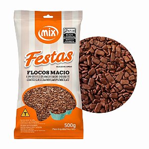 CONFEITO FLOCOS MACIO SABOR CHOCOLATE 500GR MIX