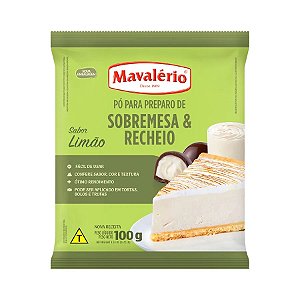PÓ DE SOBREMESA LIMÃO MAVALÉRIO 100GR