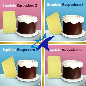 ESPÁTULA RASPADORA AMARELA BLUESTAR