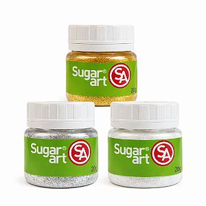 BRILHO PARA DECORAÇÃO 20GR SUGAR ART