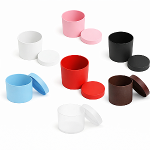 CAIXA ACRÍLICA REDONDA 2,5L 15X16CM