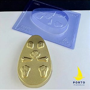 FORMA ESPECIAL 1054 OVO ACHATADO COELHINHO PORTO FORMAS