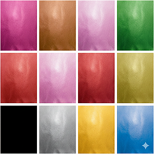 PAPEL CHUMBO 15,8X15,8CM PCT/100UN NOVA ALIANÇA