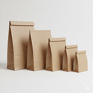 SACO DE PAPEL KRAFT PCT/50UN PLUMA