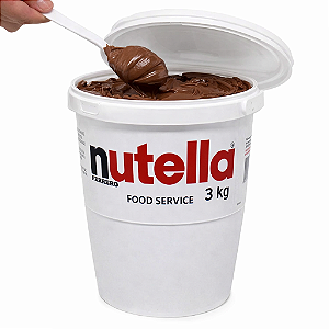 CREME DE AVELÃ NUTELLA FERRERO 3KG