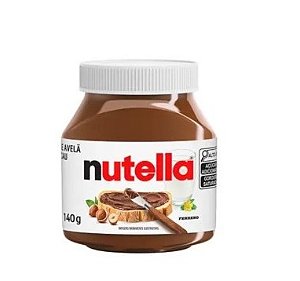 CREME DE AVELÃ NUTELLA FERRERO 140GR