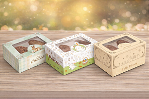 CAIXA GAVETA 2 MINI OVOS 50GR IDEIA EMBALAGENS