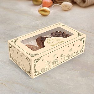 CAIXA GAVETA 3 MINI OVOS PÁSCOA LUZ IDEIA EMBALAGENS