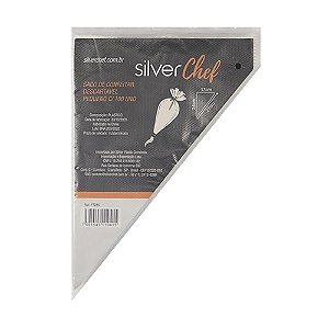 SACO CONFEITAR DESCARTÁVEL PCT/100UN SILVER CHEF