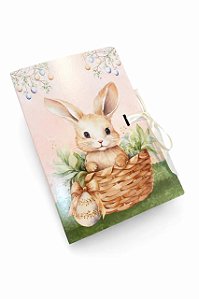 CAIXA OVO DE COLHER LIVRO COELHINHO ENCANTADO IDEIA EMBALAGENS