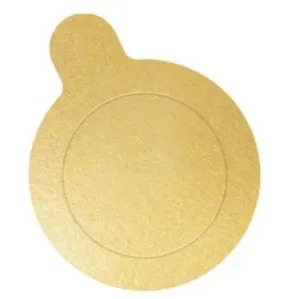 BASE REDONDA 10CM OURO PCT/20UN ULTRAFEST