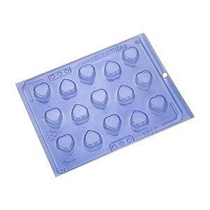 FORMA ACETATO 104 CORAÇAO PONTEADO PORTO FORMAS