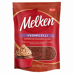GRANULADO VERMICELLI MELKEN AO LEITE 400GR HARALD