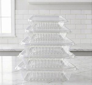 POTE RETANGULAR C/TAMPA 24UN PRAFESTA