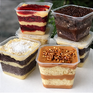 POTE QUADRADO C/TAMPA PCT/20UN 250ML PRAFESTA