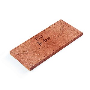 CAIXA CARTINHA BARRA DE CHOCOLATE PAI TE AMO CROMUS