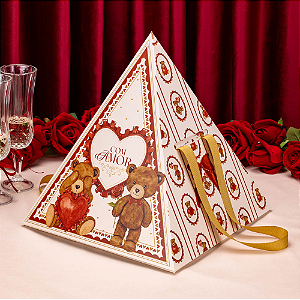 CAIXA PIRÂMIDE DOLCE AMORE JANGO