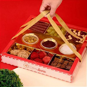 CESTA PARA PETISCO LOVE YOU UN JANGO