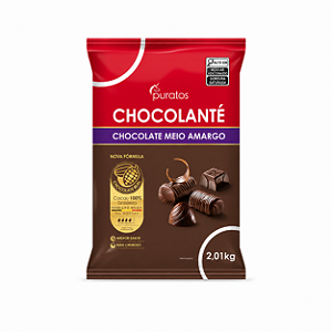 CHOCOLATE CHOCOLANTÉ MOEDAS MEIO AMARGO 2,01KG PURATOS