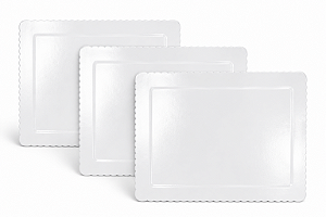 CAKE BOARD RETANGULAR BRANCO ULTRAFEST