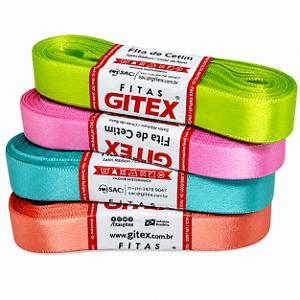 FITA DE CETIM Nº 05 22MM GITEX 10MT