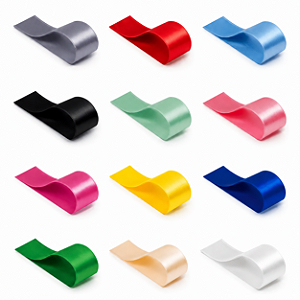FITA DE CETIM Nº 05 21,5MM CROMUS 10MT