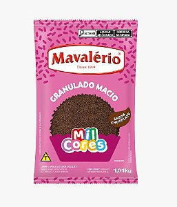 GRANULADO MACIO SABOR CHOCOLATE 1,01KG MAVALÉRIO