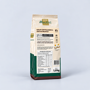 COBERTURA GOTAS BRANCA GRAN CENTRAMERICA 1,01KG MASTER MARTINI