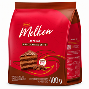 CHOCOLATE GOTAS AO LEITE MELKEN HARALD