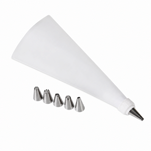 KIT CONFEITARIA 6 BICOS + ADAPTADOR SILVER CHEF