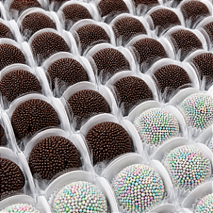 CONFEITO MIÇANGA Nº 0 MIL CORES SABOR CHOCOLATE 500GR MAVALÉRIO