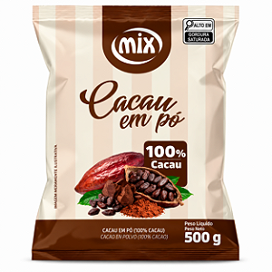 CACAU EM PÓ 100% 500GR MIX