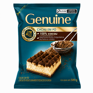 CACAU EM PÓ 100% 500GR GENUINE